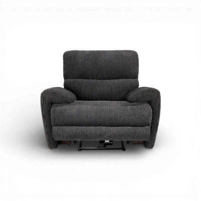 Cairo Black Power Recliner Armchair
