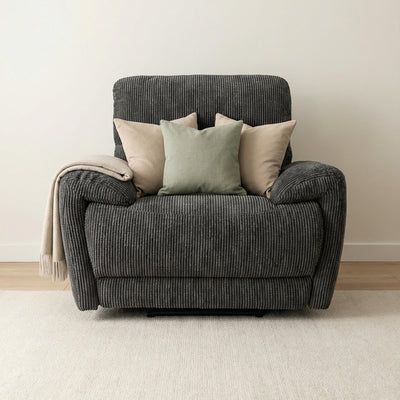 Cairo Black Power Recliner Armchair