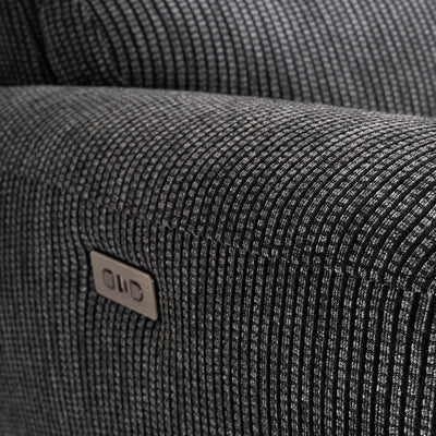 Cairo Black Power Recliner Armchair