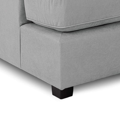 Carmelle Grey U Shape Corner Sofa