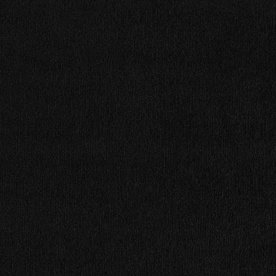 Carmelle Velvet Black U Shape Corner Sofa