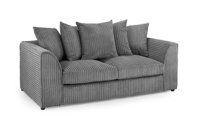 Chicago Grey 3 Seater Sofa