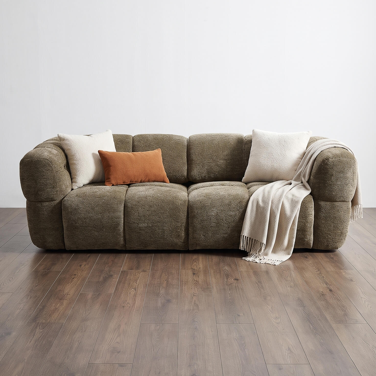 Cloud Green 3 Seater Power Slider Sofa