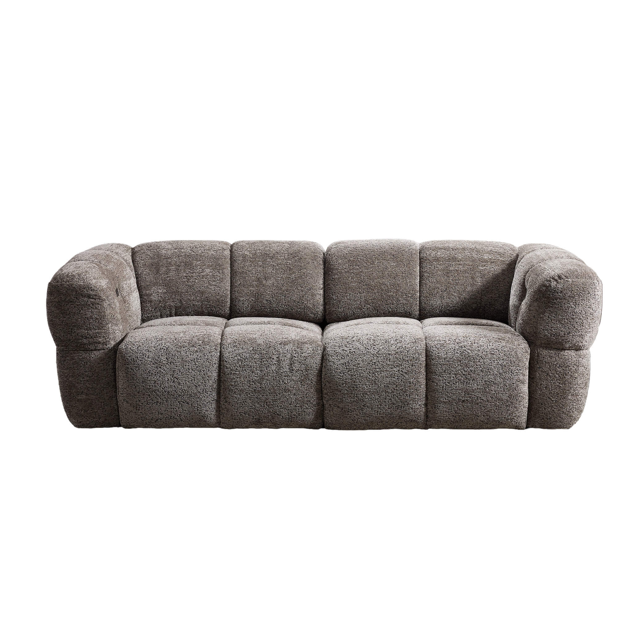 Cloud Grey 3 Seater Power Slider Sofa