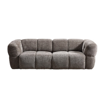 Cloud Grey 3 Seater Power Slider Sofa