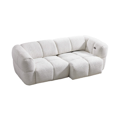 Cloud Beige 3 Seater Power Slider Sofa