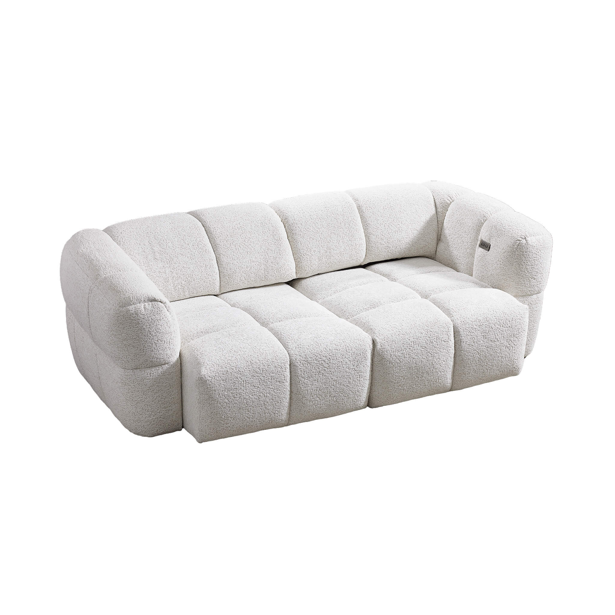 Cloud Beige 3 Seater Power Slider Sofa