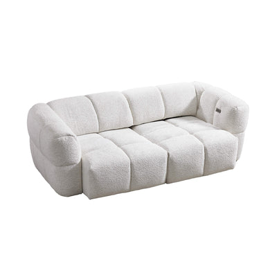 Cloud Beige 3 Seater Power Slider Sofa