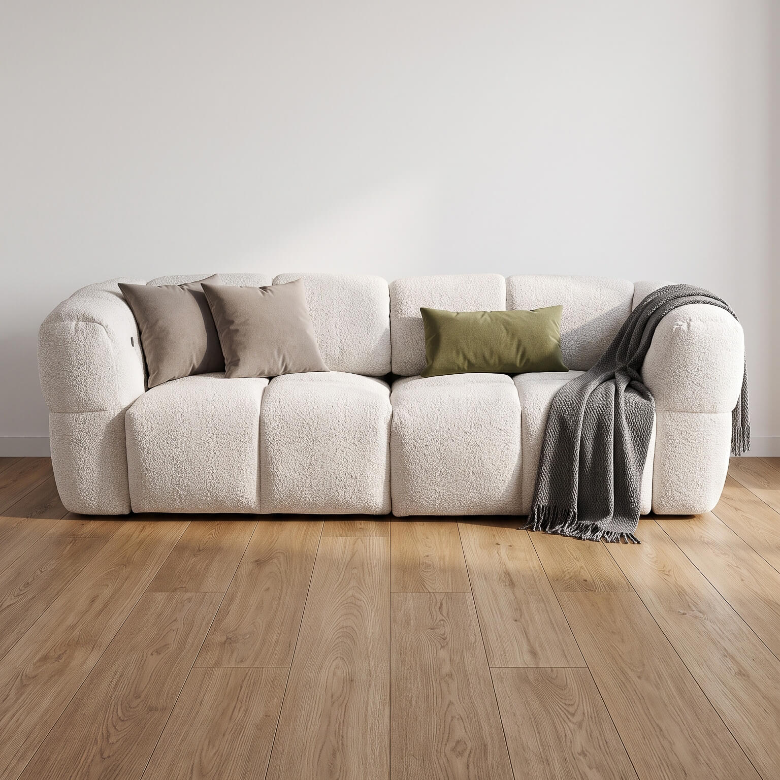 Cloud Beige 3 Seater Power Slider Sofa