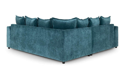 Colbain Teal Corner Sofa