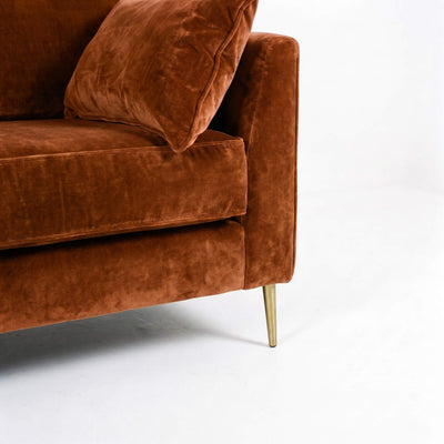 Colmore Rust 4 Seater Sofa