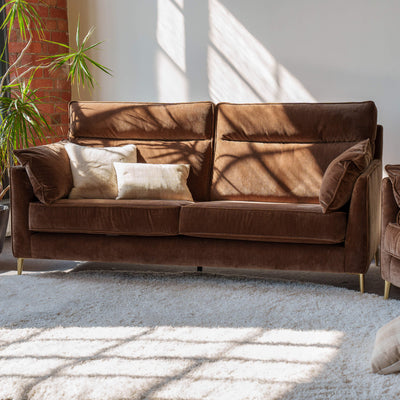 Colmore Rust 4 Seater Sofa