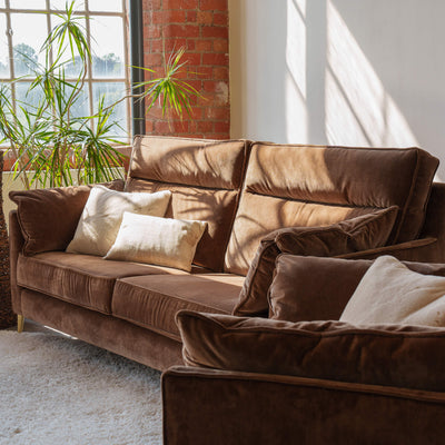 Colmore Rust 4 Seater Sofa