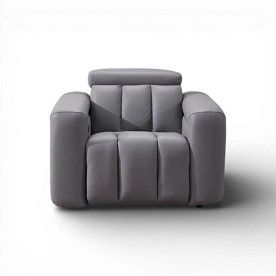 Dallas Grey Power Recliner Armchair