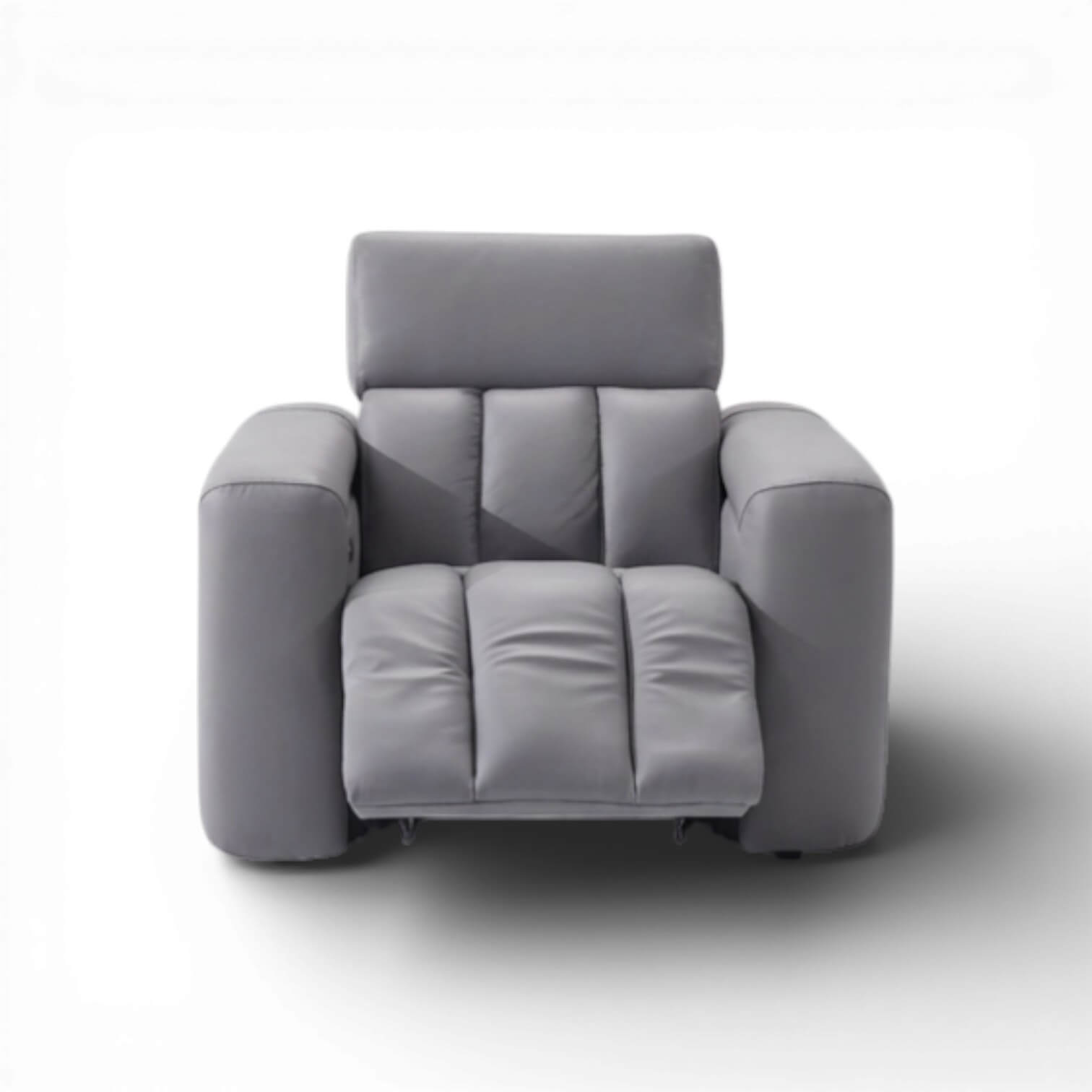 Dallas Grey Power Recliner Armchair