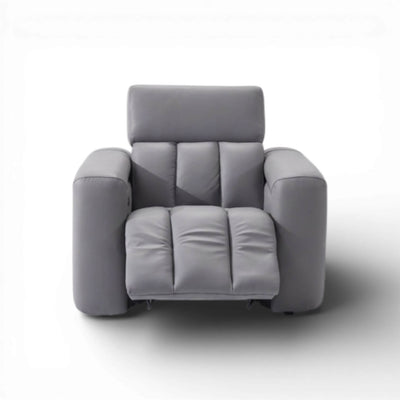 Dallas Grey Power Recliner Armchair