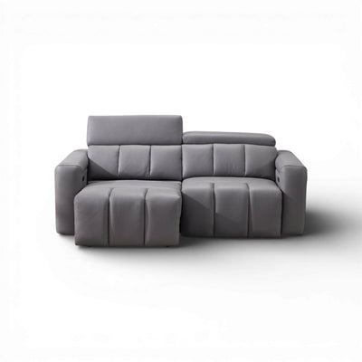 Dallas Grey 3 Seater Power Slider Sofa