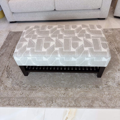 Douglas Beige Footstool