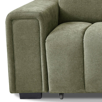 Drift Green 3 Seater Power Slider Sofa