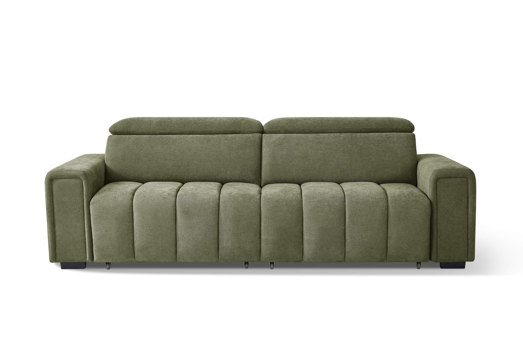 Drift Green 3 Seater Power Slider Sofa