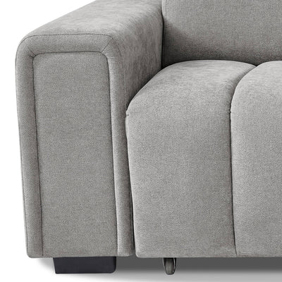 Drift Grey 3 Seater Power Slider Sofa
