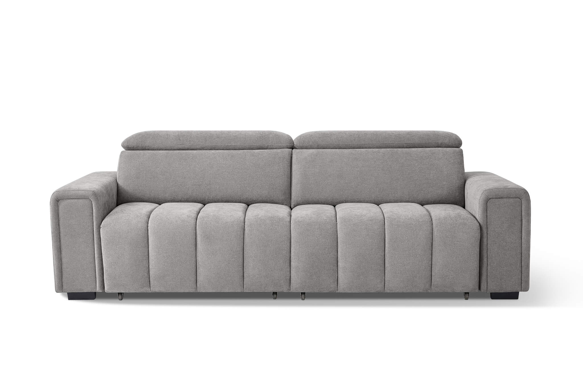 Drift Grey 3 Seater Power Slider Sofa