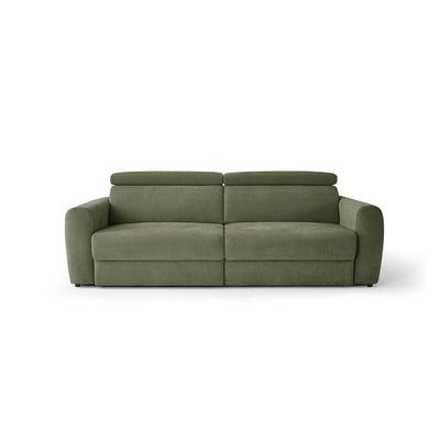 Flex Green 3 Seater Power Slider Sofa