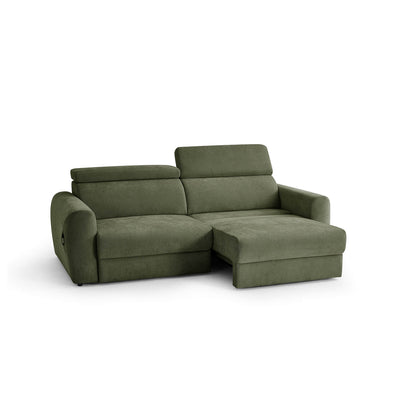 Flex Green 3 Seater Power Slider Sofa
