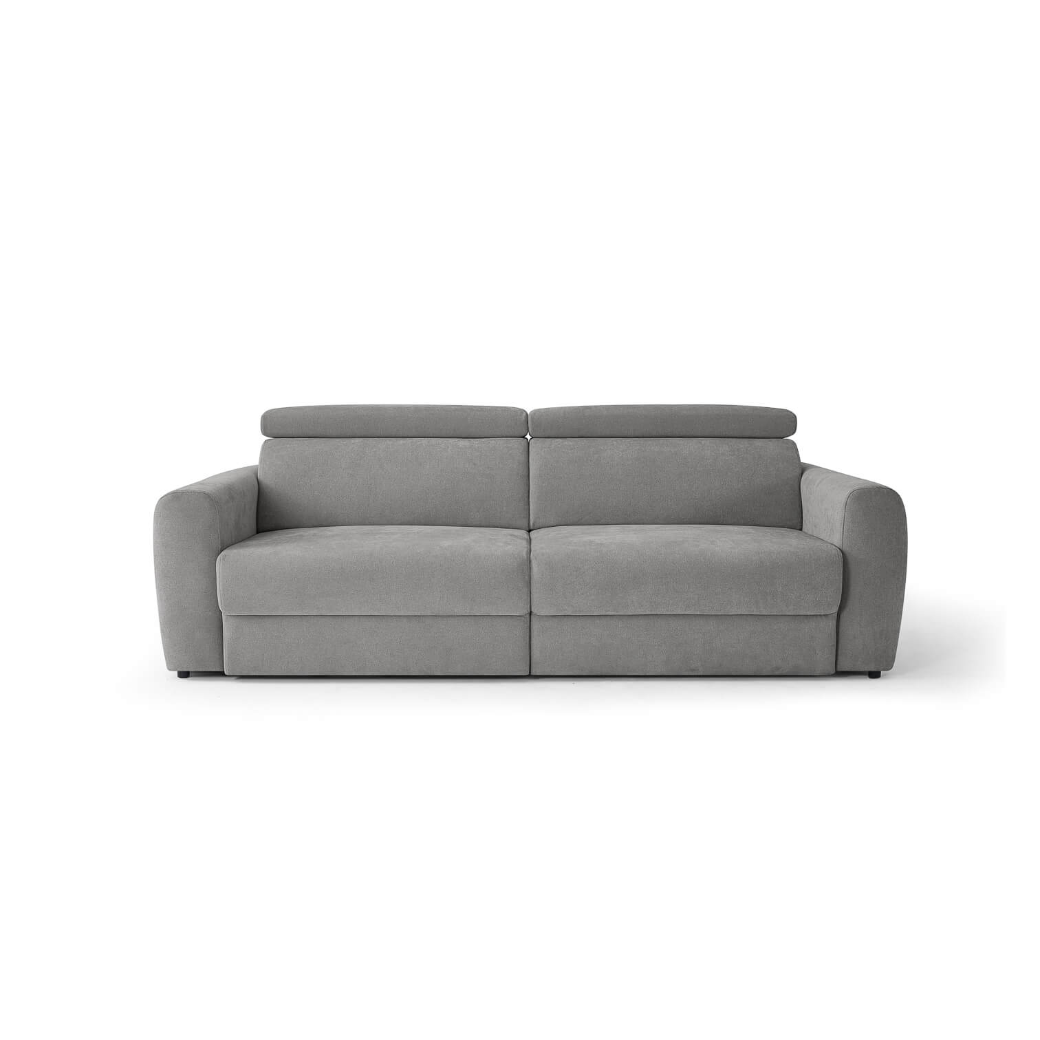 Flex Grey 3 Seater Power Slider Sofa