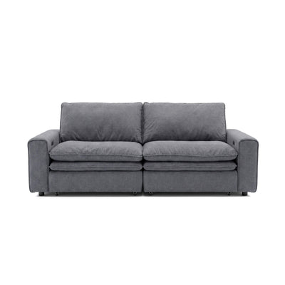 Florence Grey 3 Seater Power Slider Sofa