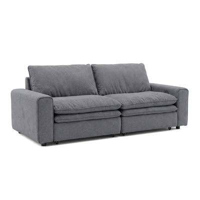 Florence Grey 3 Seater Power Slider Sofa
