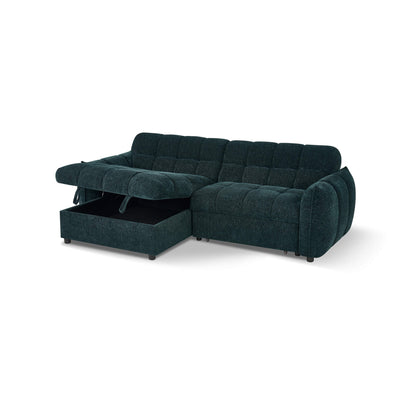 Florida Teal Universal Corner Sofa Bed