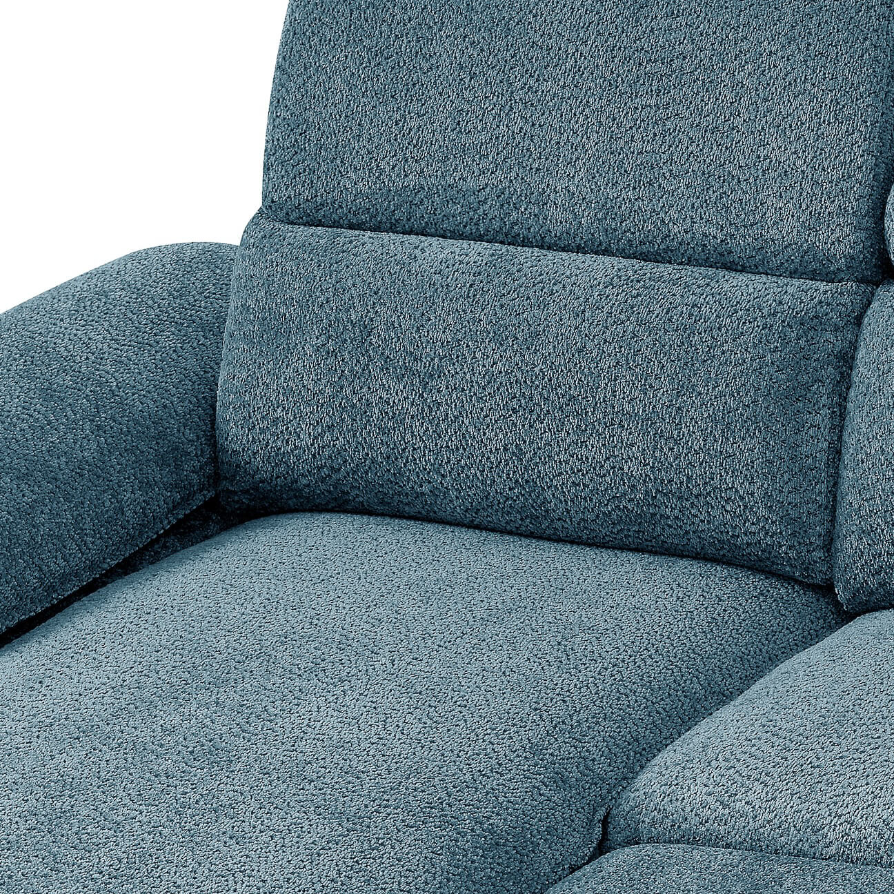 Harlow Blue Corner Sofa Bed