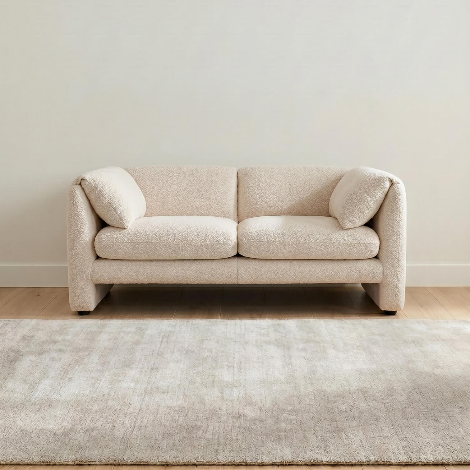 Hatton Cream 2 Seater Sofa