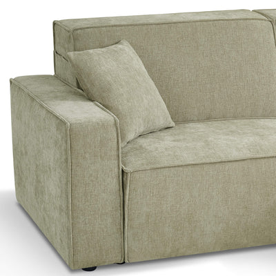 Houston Green 3 Seater Power Slider Sofa
