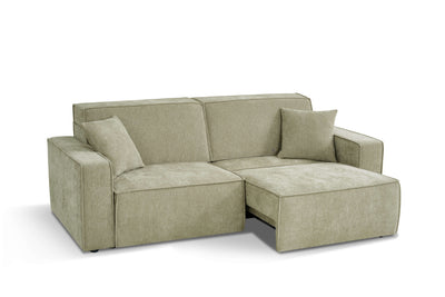 Houston Green 3 Seater Power Slider Sofa