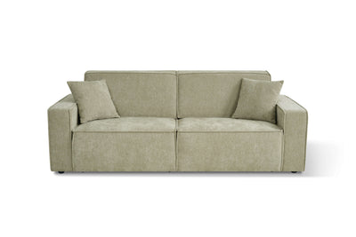 Houston Green 3 Seater Power Slider Sofa