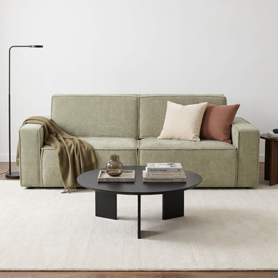 Houston Green 3 Seater Power Slider Sofa