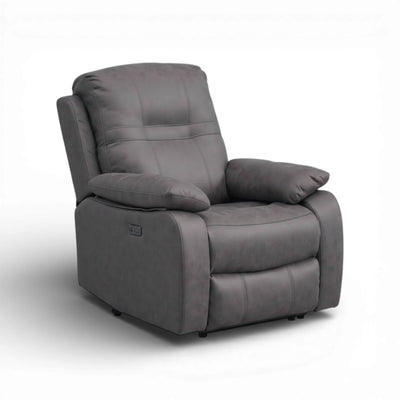 Jackson Grey Power Recliner Armchair