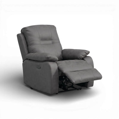 Jackson Grey Power Recliner Armchair