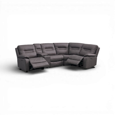 Jackson Grey Power Corner Recliner Sofa