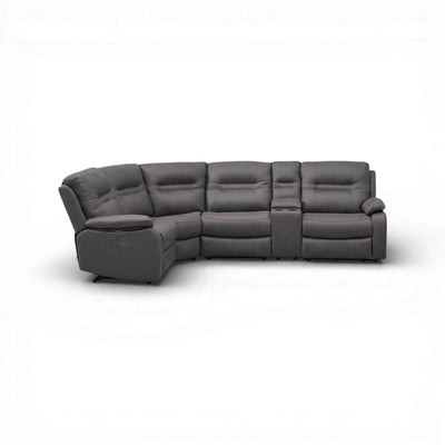 Jackson Grey Power Corner Recliner Sofa