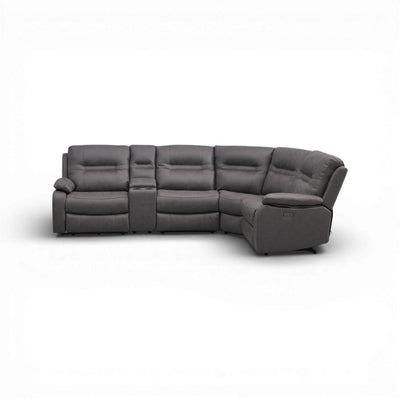 Jackson Grey Power Corner Recliner Sofa