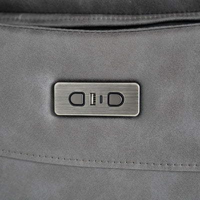 Jackson Grey Power Corner Recliner Sofa