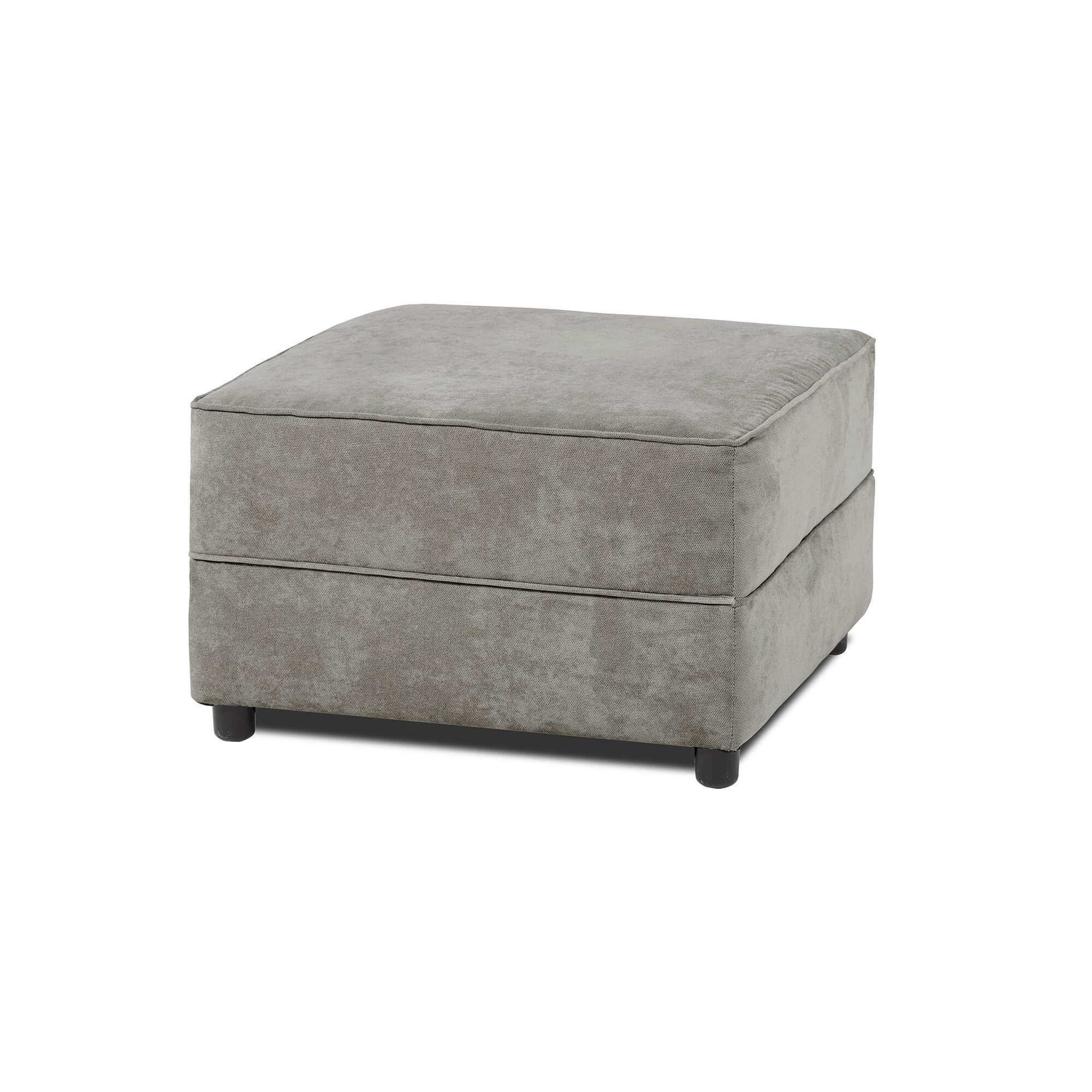 Jasper Grey Footstool