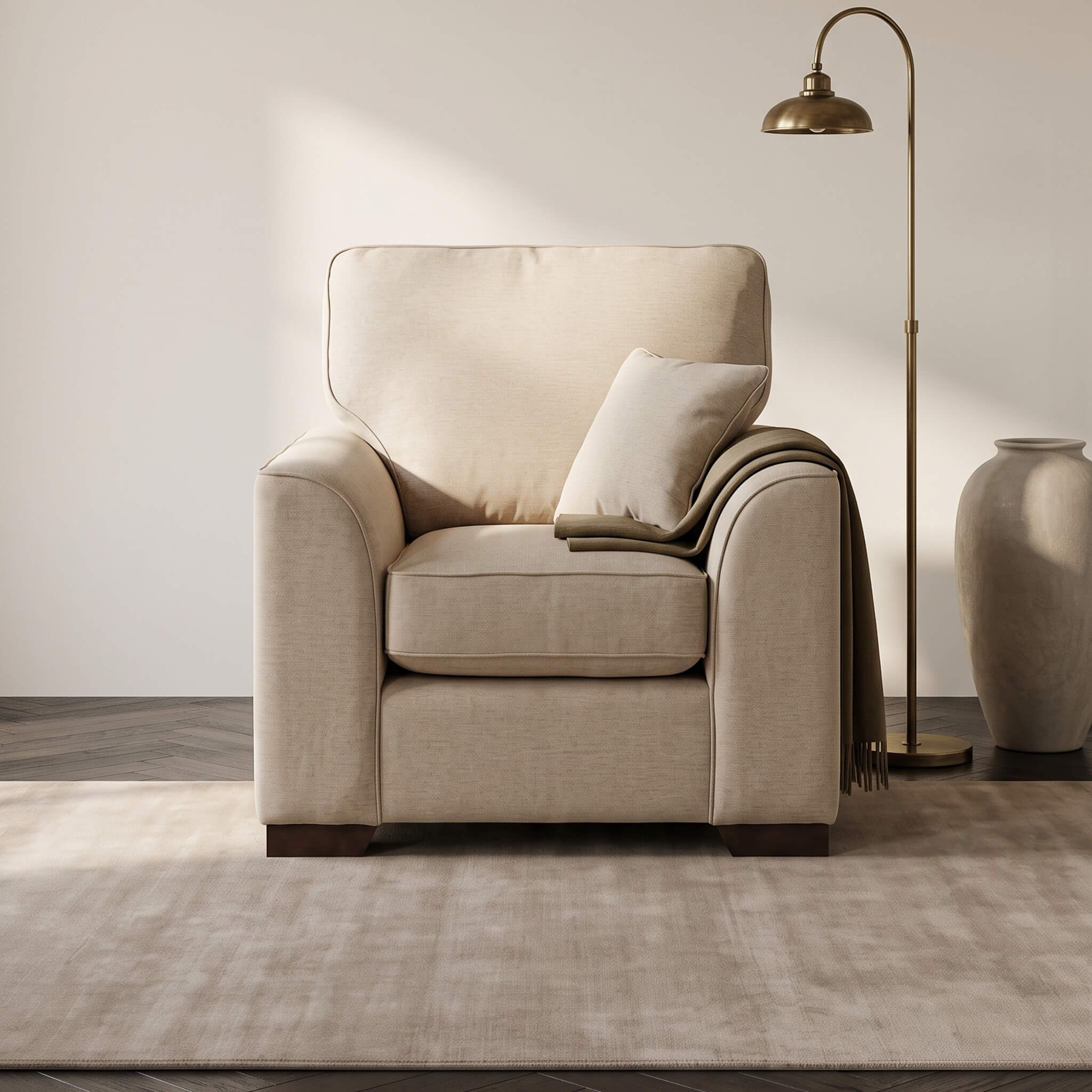 Jasper Beige Armchair