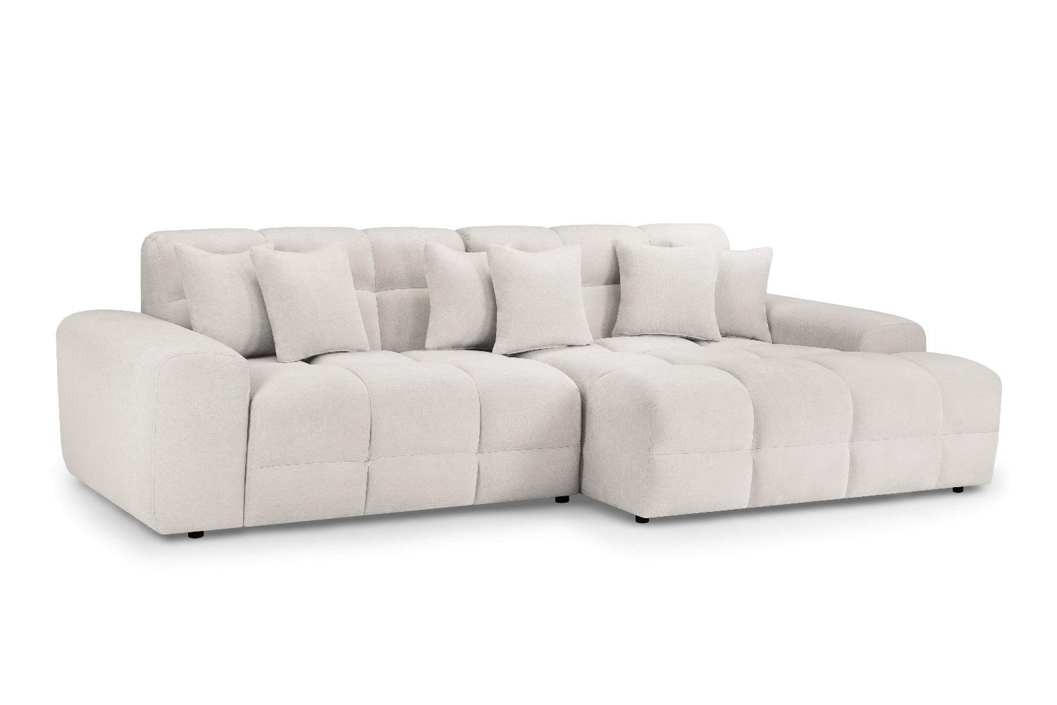 Javix Beige Right Corner Sofa