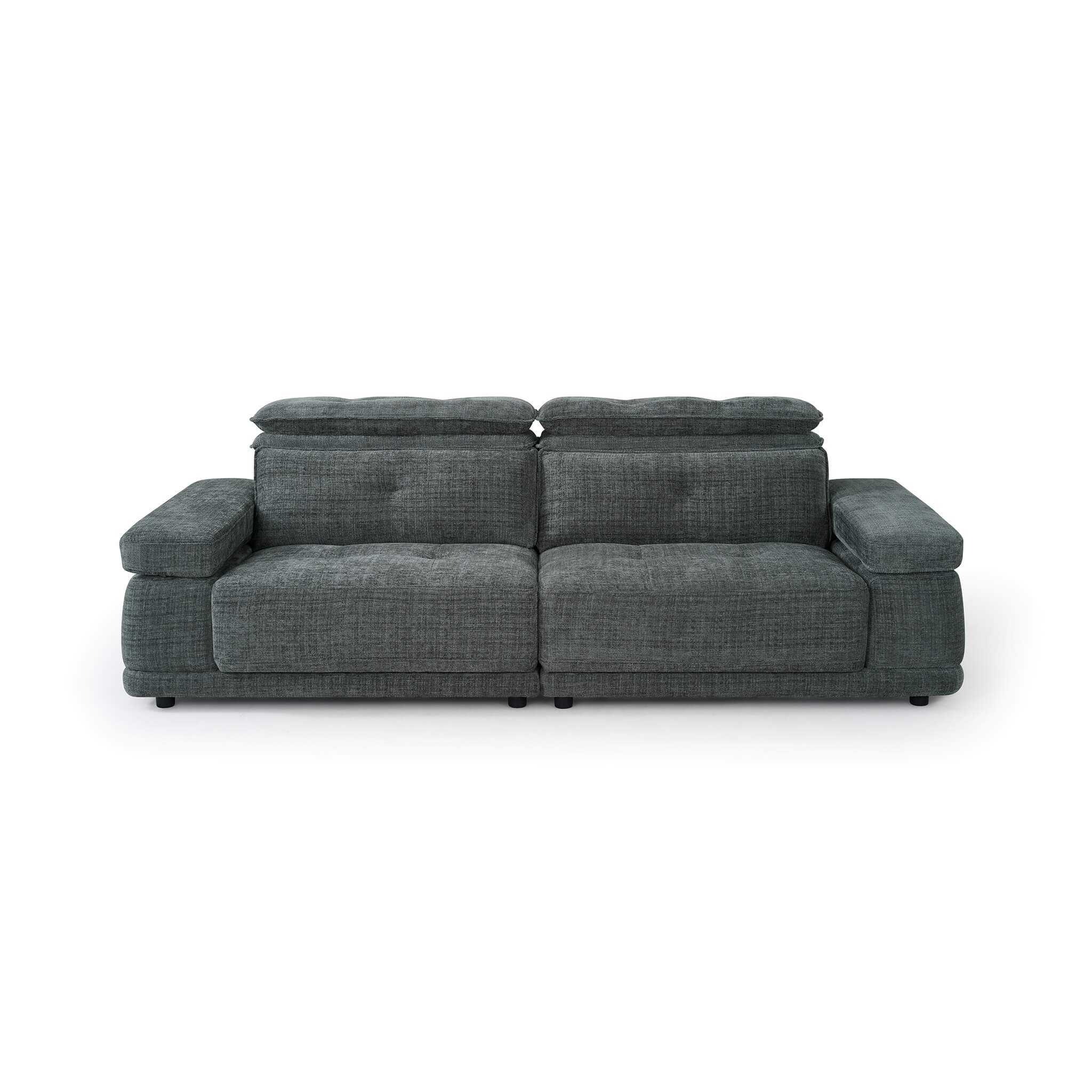 Kendal Grey 3 Seater Floating Power Slider Sofa