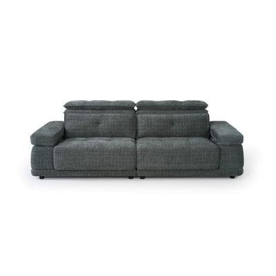 Kendal Grey 3 Seater Floating Power Slider Sofa