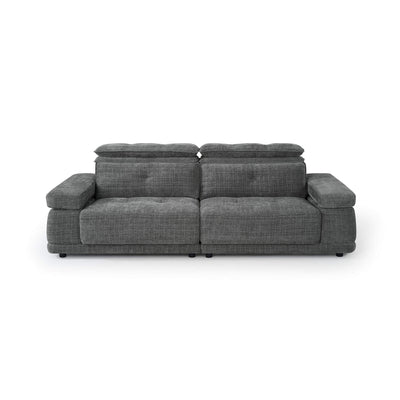 Kendal Grey 3 Seater Floating Power Slider Sofa